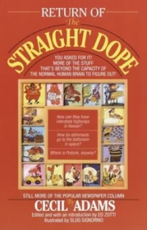 Image of Return of the straight dope by Cecil Adams
