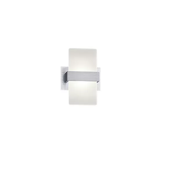 Image of Platon Modern 4.3W LED Wall Lamp Brushed aluminium 3000K