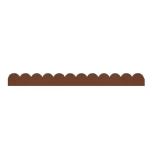 Image of Primeur Flexi Curve Scallop Border Terrocotta