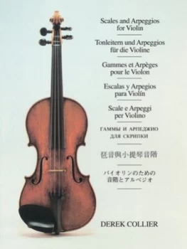 Image of Scales And Arpeggios For Violin by Derek Collier