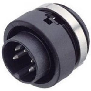 Image of Binder 99 0611 00 04 Series 678 Miniature Circular Connector Nominal current details 6 A Number of pins 4