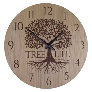 image of Large Tree Of Life Clock, 50cm