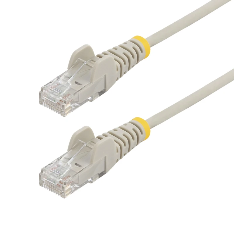 Image of StarTech.com 7m Gray Slim CAT6 Ethernet Cable. Snagless. 100W PoE. UTP