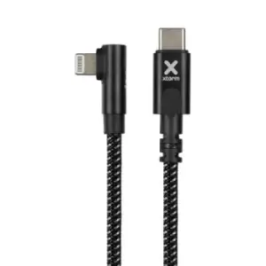 image of Xtorm Original 90 USB-C Lightning cable (1.5m) Black