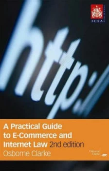 Image of A Practical Guide to E-Commerce and Internet Law by Osborne Clarke Paperback