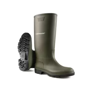 Image of PRICEMASTOR Safety Wellington Boot GREEN sz 3 (380VP) - Green - Dunlop