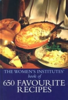 Image of The Womens Institute of 650 Favourite Recipes Hardback