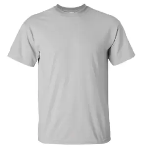 image of Gildan Mens Ultra Cotton Short Sleeve T-Shirt (M) (Ice Grey)