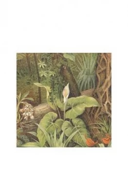 image of Woodchip & Magnolia Tropical Paradise Jungle Wall Mural