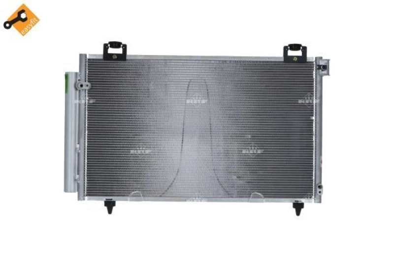 Image of NRF 35593 Condenser EASY FIT with seal ring, with nitrogen filling Aluminium Condenser,air conditioning (448)