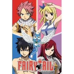 Image of Fairy Tail Quad Maxi Poster