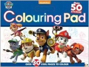 Image of Nickelodeon Paw Patrol Colouring Pad by Parragon Paperback