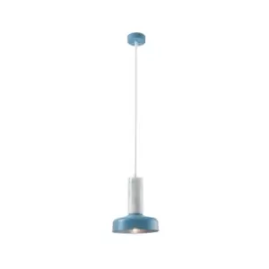 Image of Panagia Dome Ceiling Pendant Marble - Blue 1x e14