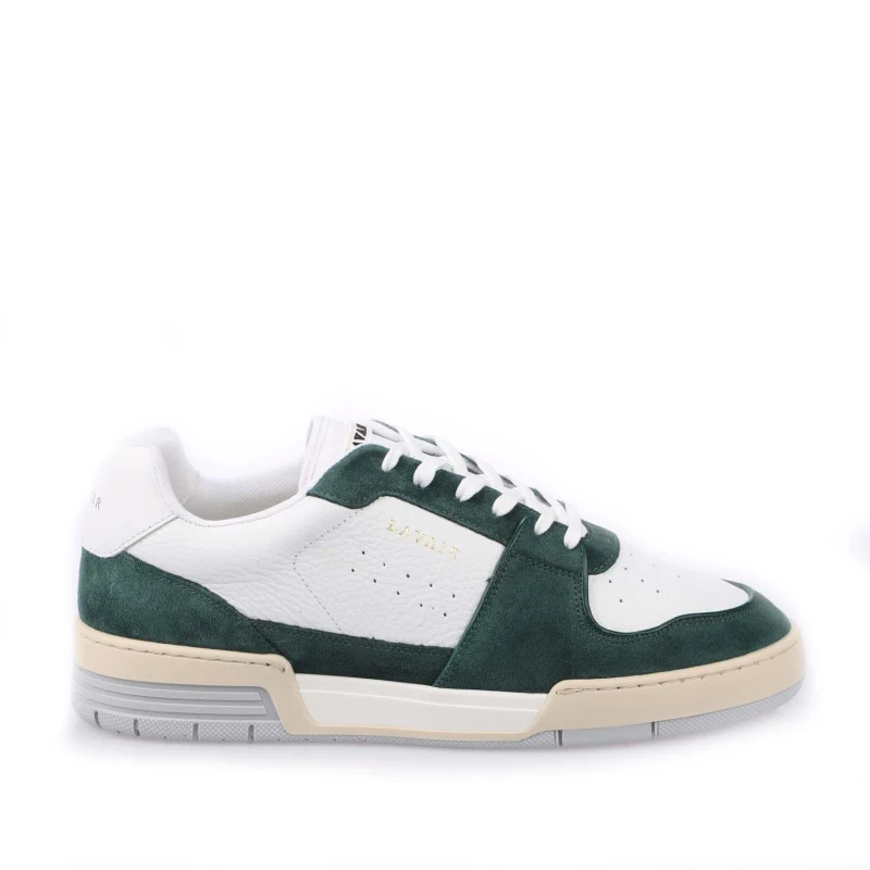 Image of Lavair Vadum Trainers White Green male UK 6