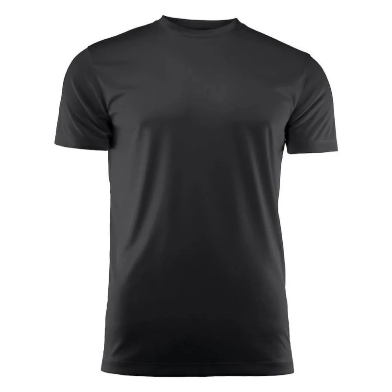 Image of Printer Red Run Active boys's Children's T shirt in Black