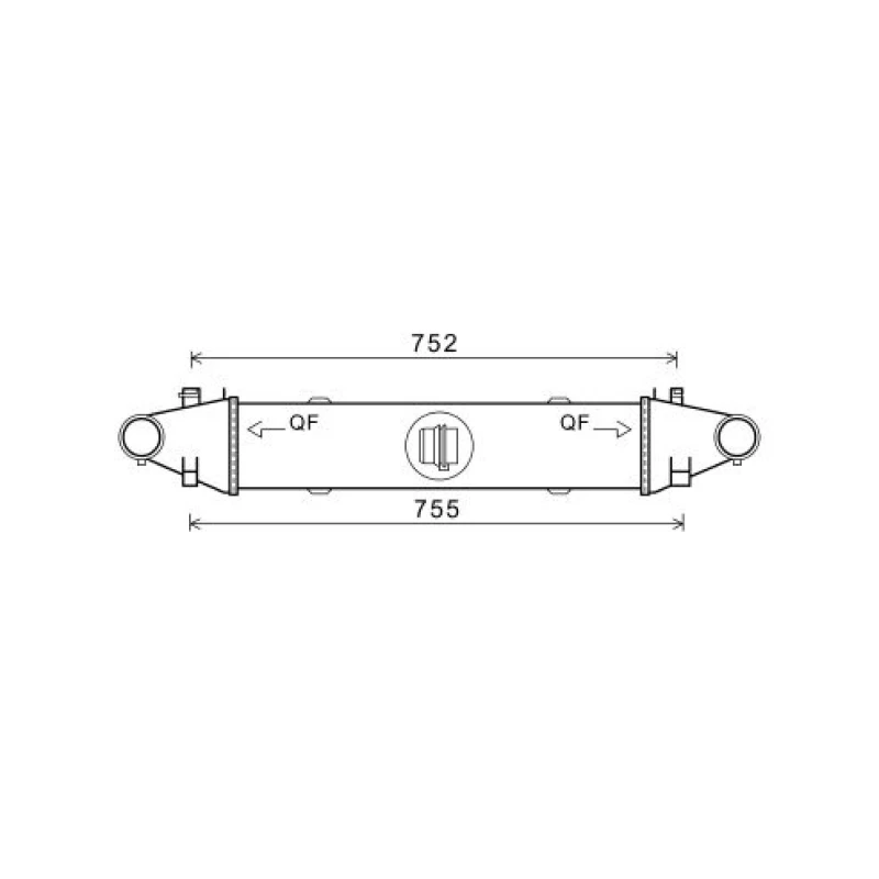 Image of Intercooler DIEDERICHS DCA1087