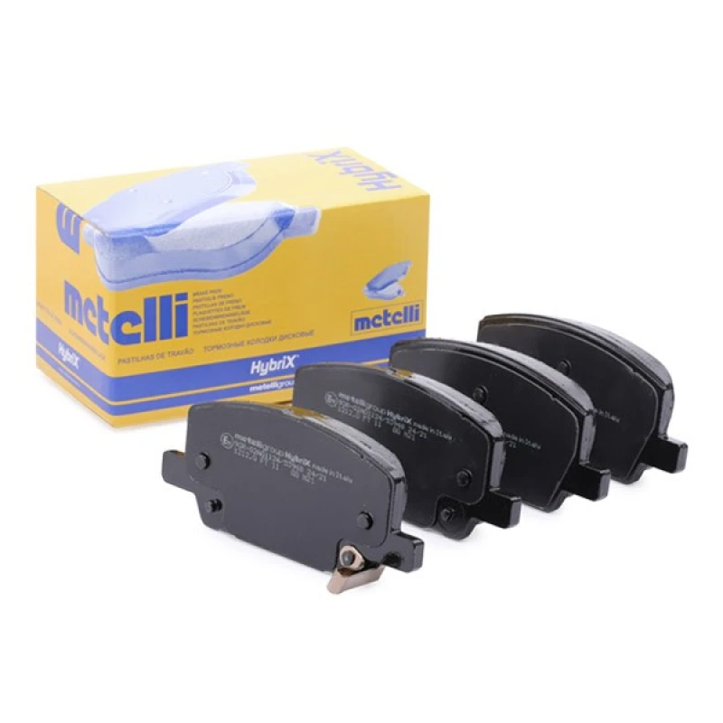 Image of METELLI Brake pad set METELLI 22-1212-0