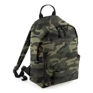 Image of Bagbase Fashion Backpack (One Size) (Green Camo)
