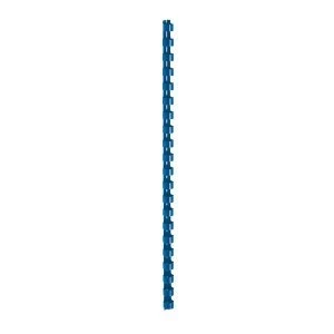 image of 5 Star Office Binding Combs Plastic 21 Ring 65 Sheets A4 10mm Blue Pack 100