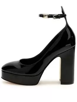 Image of Guess Guess Temis Platform Heel - Black, Size It/Eu 37 = UK 4, Women