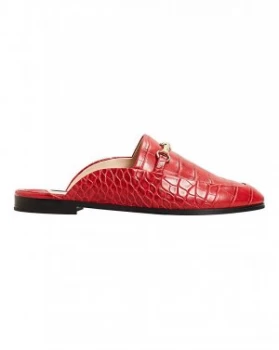 Violeta by Mango Croc Mule