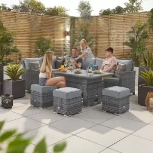 Image of Cambridge Set-Rising Table-Left N16107 - Garden & Outdoor