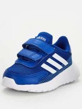 Image of Adidas Tensaur Run Infant Trainers - Blue/White