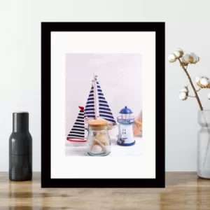 Image of SC6880493144 Multicolor Decorative Framed MDF Painting