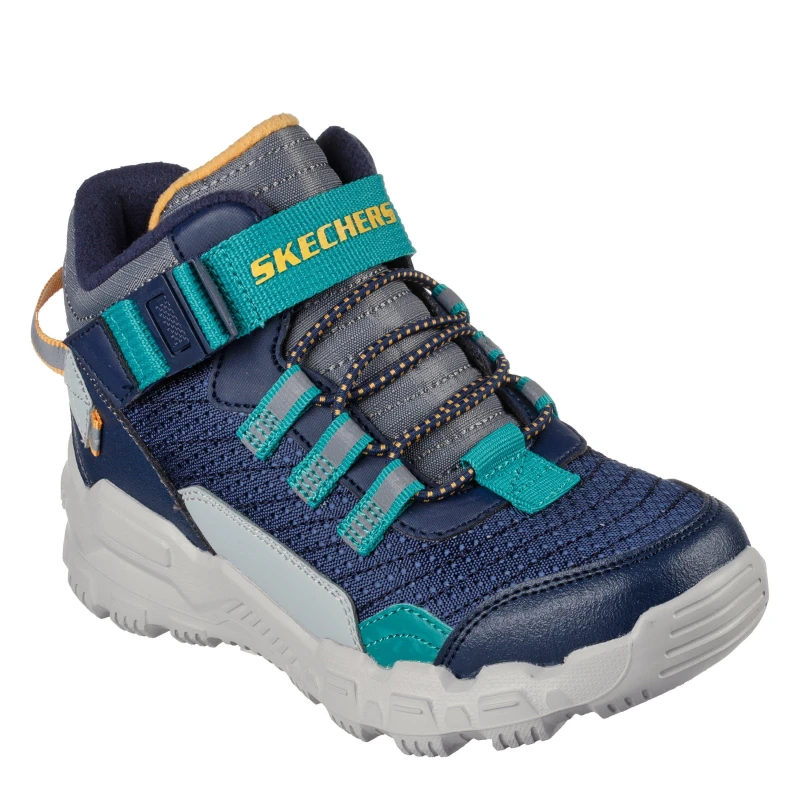 Image of Skechers Unisex Kids Adventre Slip On Trainers Navy/Multi unisex C10 (27.5)