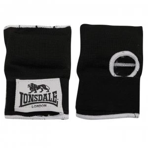 Image of Lonsdale Training Inner Glove - Black/White