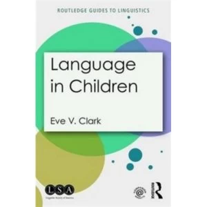 Image of Language in Children by Eve V. Clark (Paperback, 2016)