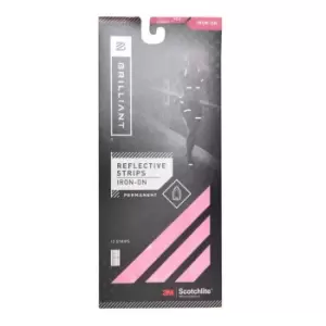 Image of Brilliant Reflective Reflective Safety Strips - Red