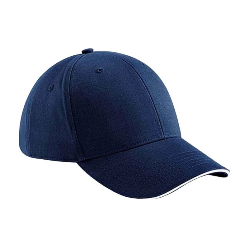 Image of Beechfield Womens Athleisure 6 Panel Baseball Cap in Mid Navy Mid Navy Female One Size