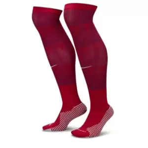 Image of Nike Barcelona Home Socks 2023 2024 Adults - Red