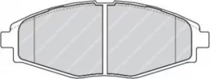 Image of Ferodo FDB1337 Brake Pad Set Front Axle Premier Car