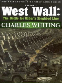 Image of West Wall by Charles Whiting Book