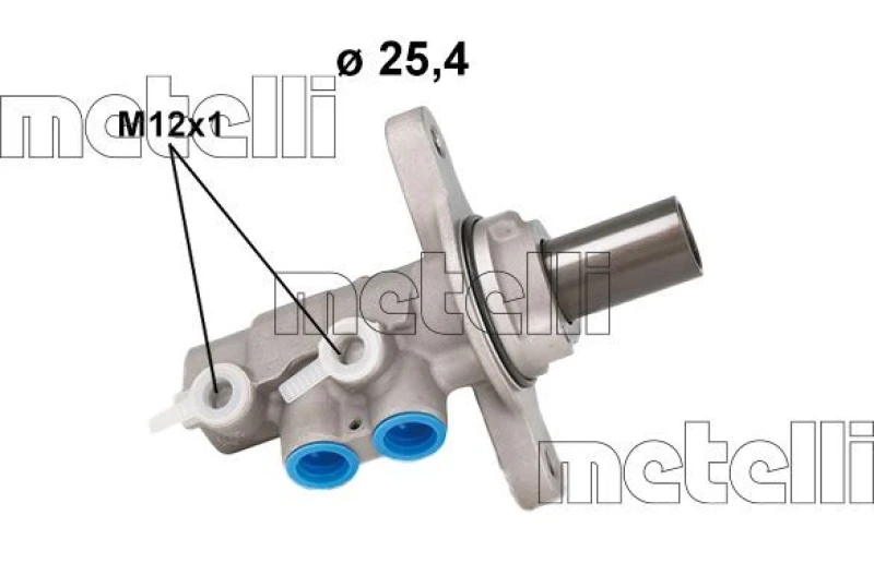 Image of METELLI Brake master cylinder METELLI 05-1265