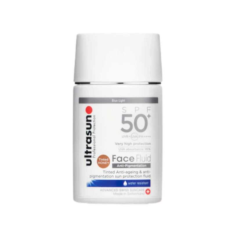 Image of Ultrasun Anti-Pigmentation Face Fluid Tinted SPF50+ 40ml