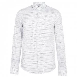 Image of Calvin Klein Spot Shirt - Light Blue 0GY