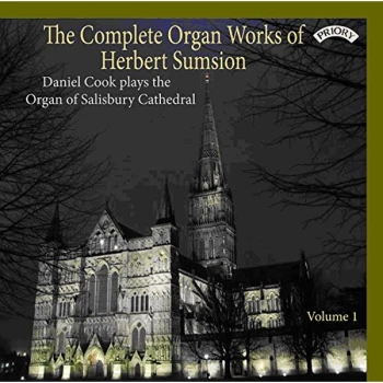 image of Daniel Cook - The Complete Organ Works of Herbert Sumsion CD