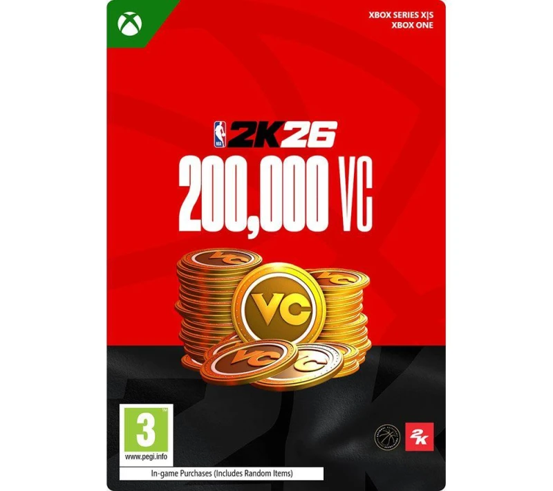 Image of Microsoft NBA 2K26 Virtual Currency Pack - 200,000 VC 8806189424642