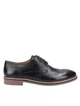 Image of Hush Puppies Bryson Brogue - Black, Size 11, Men