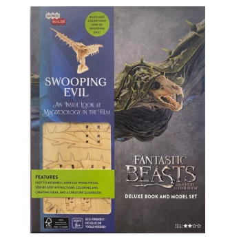 Image of Harry Potter - Incredibuilds Fantastic Beasts Swooping Evil Deluxe Book & 3D Model Kit - new and in stock at PoundToy - Activity Books