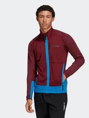 Image of adidas Terrex Tech Flooce Hiking Fleece, Multi Size M Women