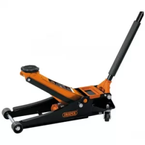 Image of Draper 70942 Low Entry Trolley Jack (2.25 tonne) Orange