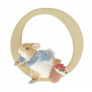 Image of Letter O Peter Rabbit Figurine