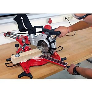 image of Einhell TCSM 2131 Sliding Cross Cut Mitre Saw 310 x 62mm - 1800W