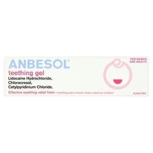 image of Anbesol Teething Gel 10g