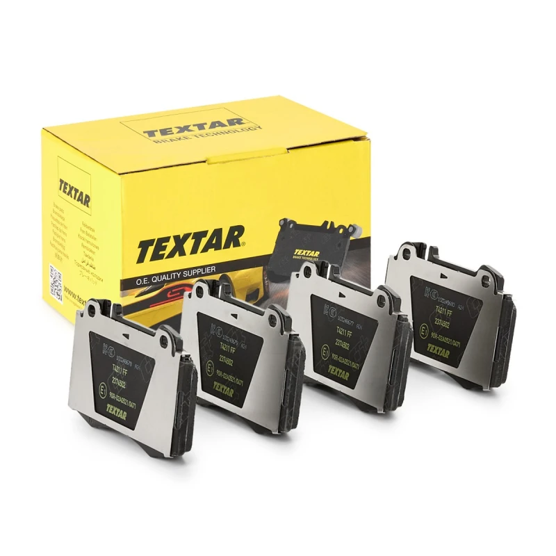 Image of Brake pad set TEXTAR 2374502