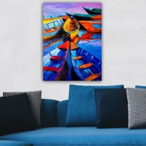 Image of 285856787_70100 Multicolor Decorative Canvas Painting